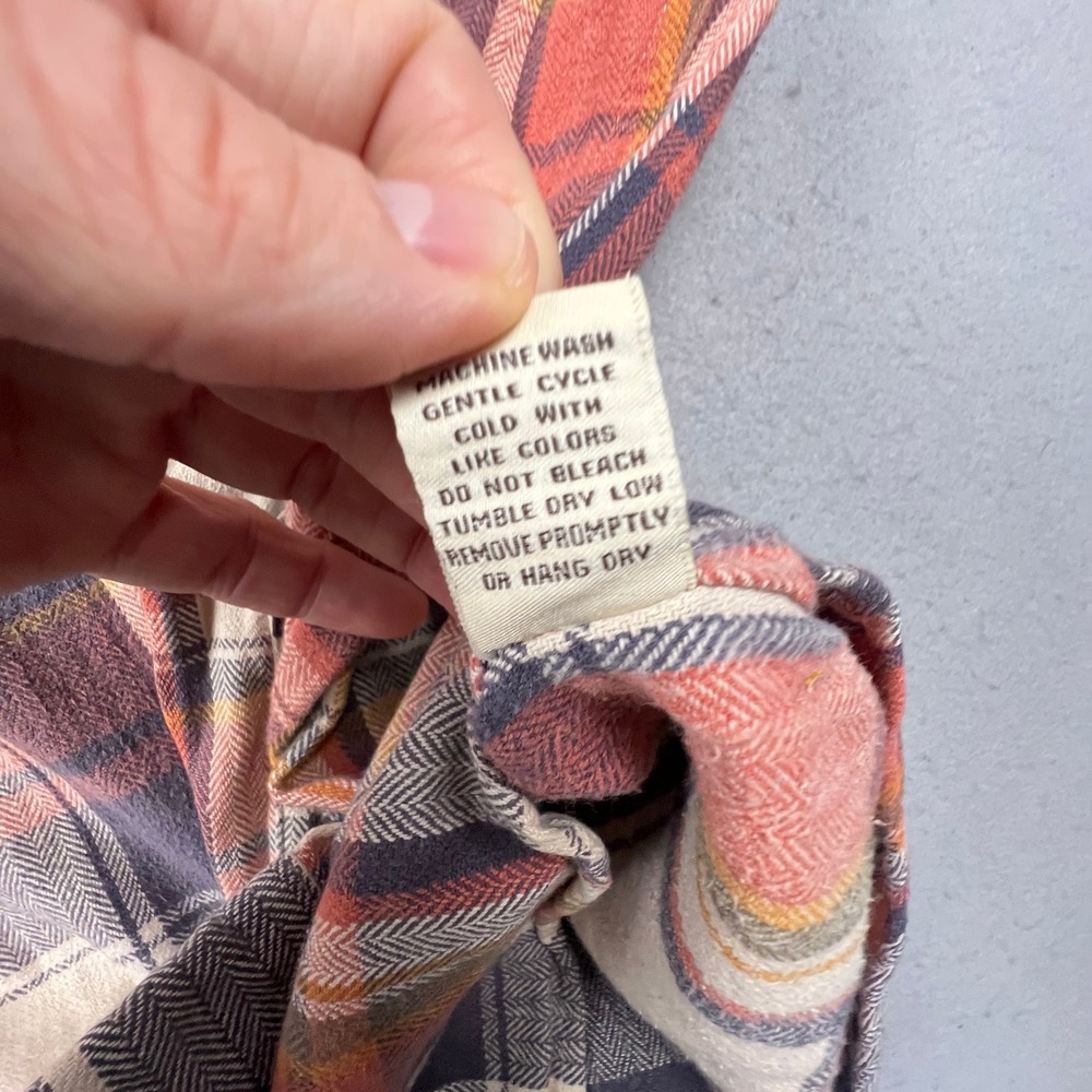 Dakota Grizzly Flannel Shirt Mens XL Red Plaid Cotton Herringbone Outdoor Casual - Picture 8 of 14